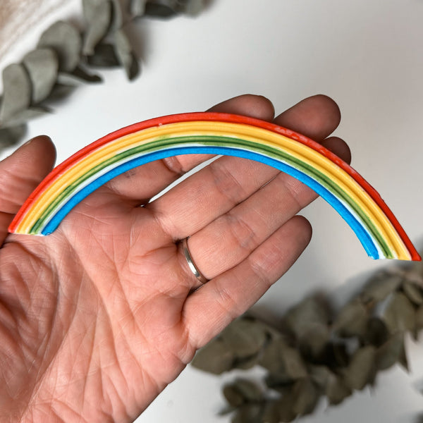 Regenbogen - Wachsdekor No.109