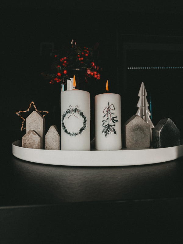 Mistelzweig - Wachsdekor No.83