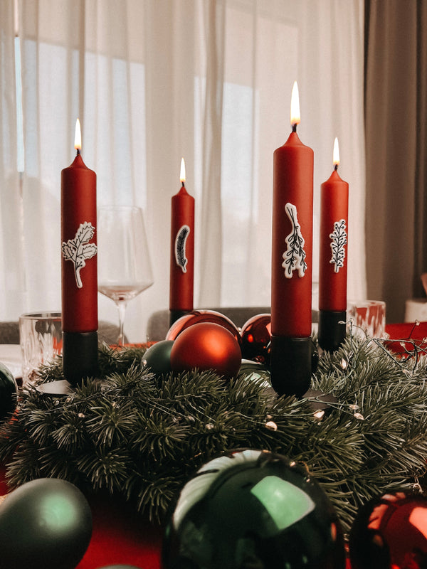 Zweige-Set | Adventskerzen selber machen