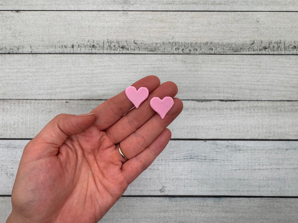 Herz rosa | Wachsdekor No. 216 | Taufkerze selber machen | Kommunionkerze selber machen | Hochzeitskerze selber machen