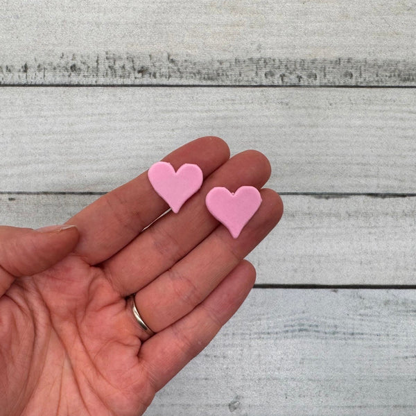 Herz rosa | Wachsdekor No. 216 | Taufkerze selber machen | Kommunionkerze selber machen | Hochzeitskerze selber machen