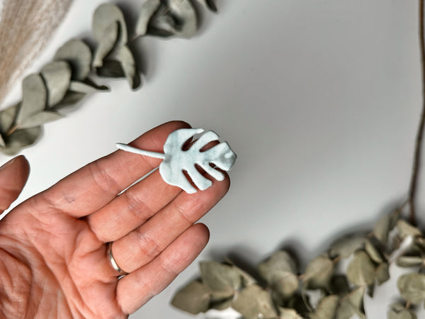 Blatt Monstera - Wachsdekor No.113