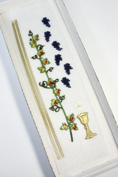 Bastelset Nr. 111 | Kommunionkerze selber machen