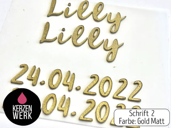 Bastelset Nr. 121 | Kommunionkerze selber machen