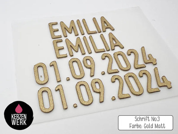 Bastelset Nr. 157 | Kommunionkerze selber machen