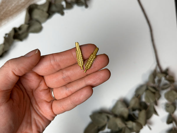 Ähre klein - Wachsdekor No.98 Kommunionkerze selber machen