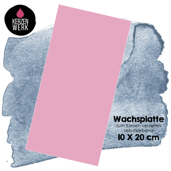 Wachsplatte Magnolie 20 x 10 cm