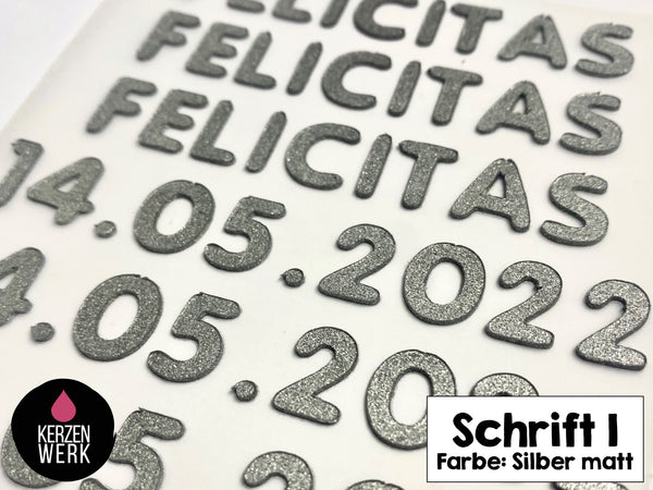 Bastelset Nr.320 "Kommt her und esst!"| Kommunionkerze selber machen