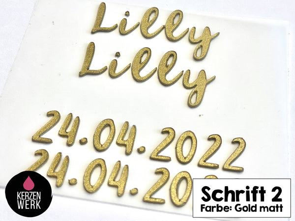 Bastelset Nr. 162 | Kommunionkerze selber machen