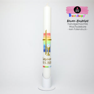 Bastelset Nr. 137 | Kommunionkerze selber machen