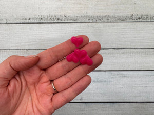 Herz pink | Wachsdekor No. 210 | Taufkerze selber machen | Kommunionkerze selber machen | Hochzeitskerze selber machen