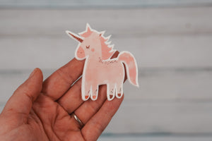 Einhorn | Wachsdekor No. 161 | Taufkerze selber machen | Kommunionkerze selber machen | Hochzeitskerze selber machen