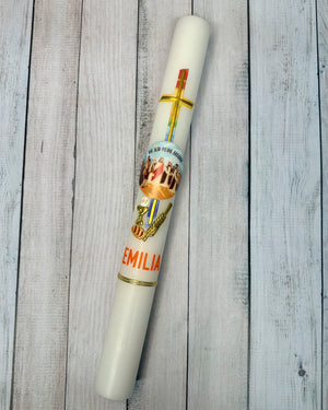 Bastelset Nr.350 "Ihr seid meine Freunde"| Bonifatius | Kommunionkerze selber machen