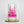 Kerze Fuldaer Dom | Graue Kerze + Pinker Dom