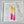 Rillen-Stabkerzen 2 Stück | Orange-Pink